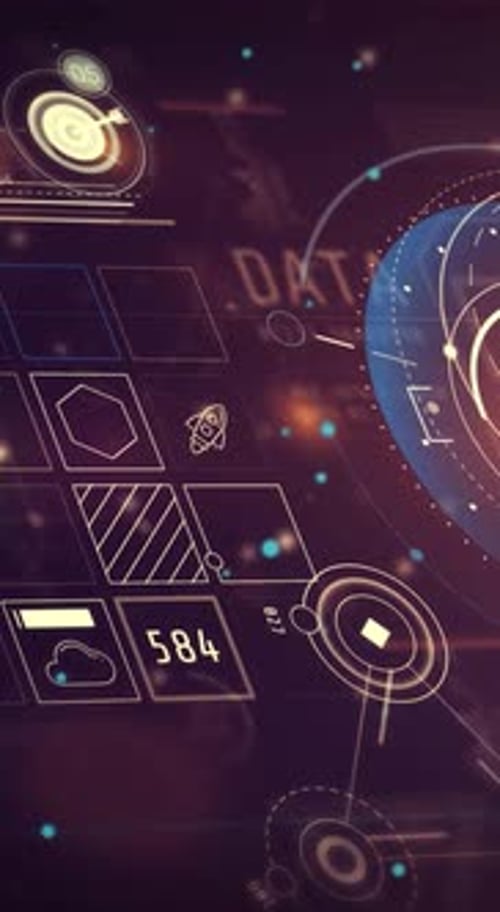 Animation of an Abstract Data Array in 3D