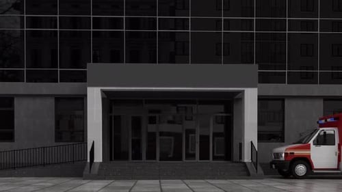 Hospital building