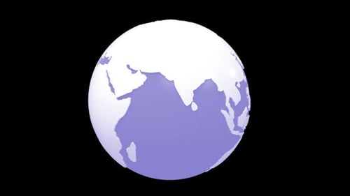 Light Blue Globe