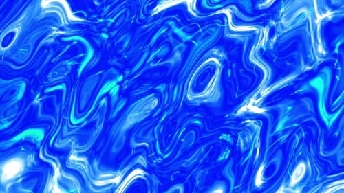 Abstrakte Flüssigkeitsanimation, animierte Tintenflüssigkeitsbewegung. Abstrakter gekrümmter Flüssigkeitsfluss. r\_147