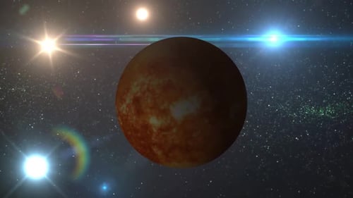 Sonnenplanet animiert