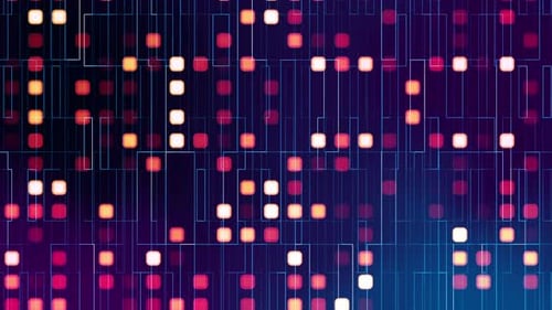 HD Abstract technology background. Futuristic cyberspace, data, hi tech concept. Virtual space