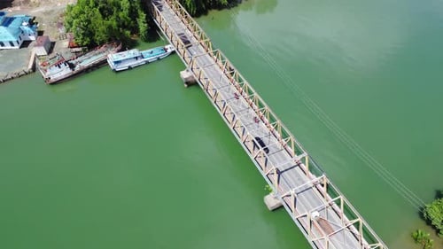 Bridge connecting Batulicin sub district with Simpang Empat
