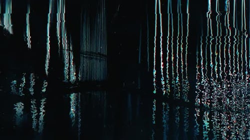 VHS Glitch Background