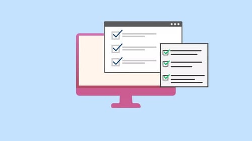 Vidéo animée sur le concept de la liste de contrôle
