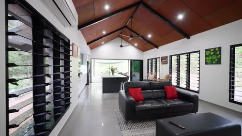 Modern Home Interior with Open Design