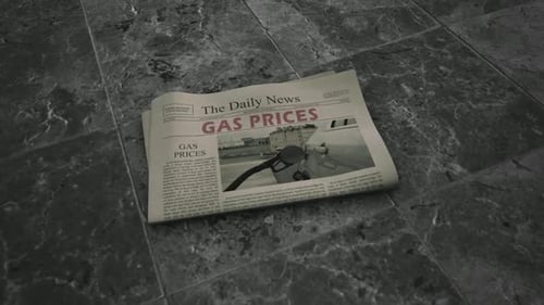 Gas Prices Newspaper
