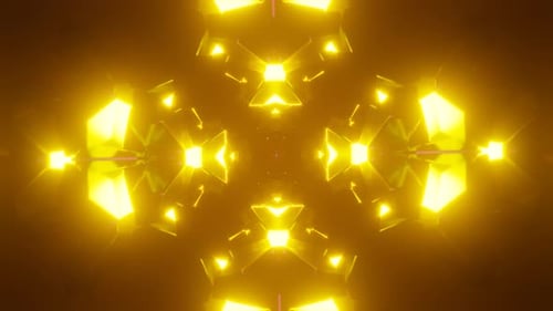 Neonlichter blinken rhythmisch in einem lebendigen, nahtlosen Disco-Loop für VJs
