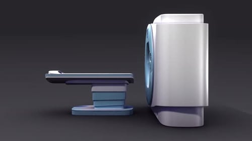 Modern medical ct scanner imaging equipment