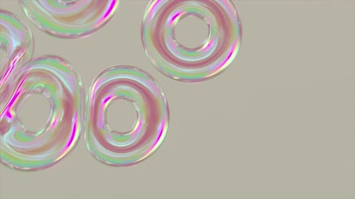 Les anneaux gonflables transparents repoussent les mouches et se rassemblent