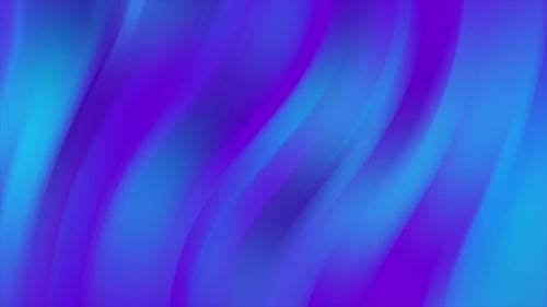 Abstract Flowing Gradient Color Waves Looping Background Animation