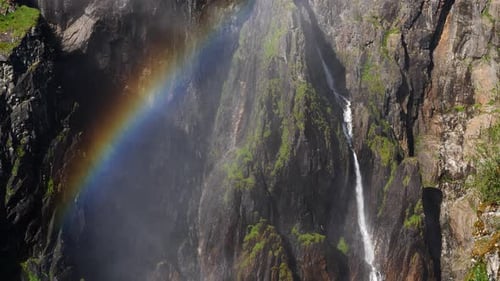 Voringsfossen Waterfall, Mabodalen Canyon Norway