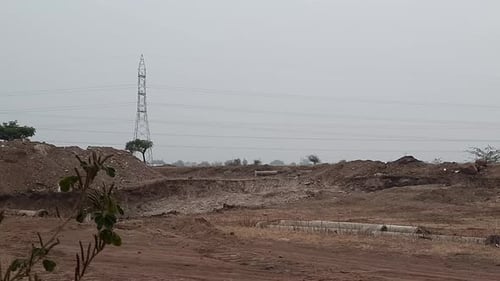 Blasting of rocks in a quarry. Crushing boulders using explosive technologies. The archive contains