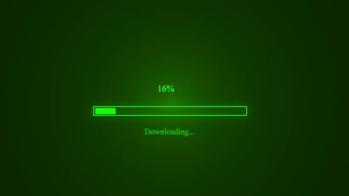 Loading bar and progress countdown bar animation
