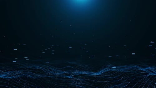 Digital Landscape Technology Speed Connect Background Cyber Nano Information Abstract Big Data