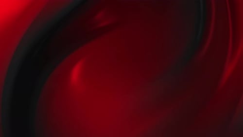 Abstract Fluid Red and Black Motion Background Loop