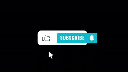 Social Media Like Subscribe Bell Notification Button Animation
