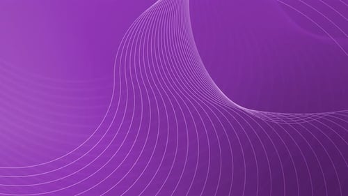 Abstract Wavy Lines Flowing Motion Background Loop