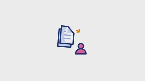 Document Animated Icon V2