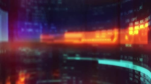 Fond doux et brillant avec code