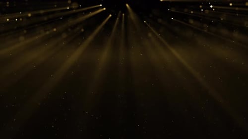 Beams of Glory Goldpartikel