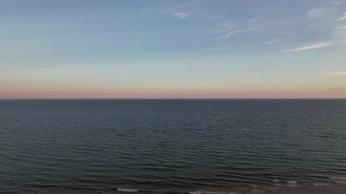 Beautiful Seascape on a Sunny Summer Day