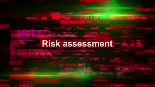 Dynamic Cyber Glitch Data Stream Text Reveal