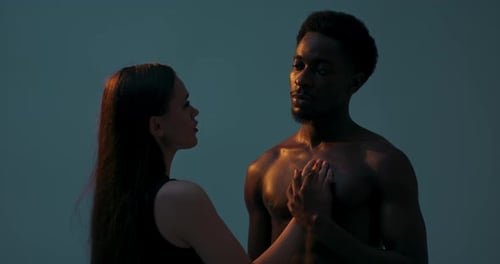 Intimate Couple in Soft Light