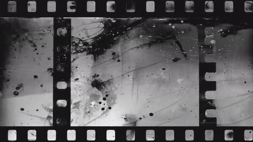 Grungy Distressed Film Strip Overlays