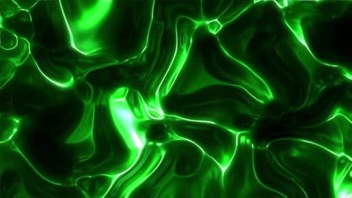 Abstract neon green seamless loop background
