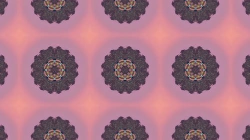 Kaleidoscope Mandala Abstract Background Vd718
