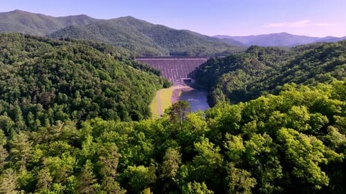 push in reveal of fontana dam