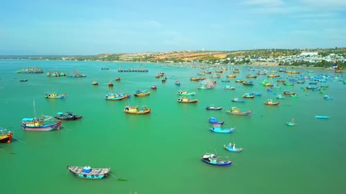 Fishing Village in Mui Ne Vietnam