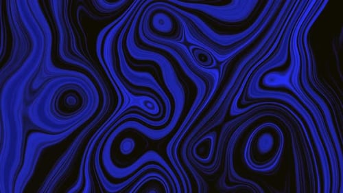 Liquid background. Blue ink. Beautiful liquid art 3D Abstract Design Colorful