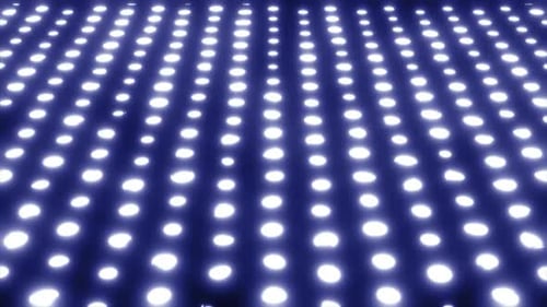 Abstract background of blue flashing dots, video 4k, 60 fps