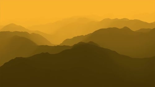 Abstract Mountain Range Horizon Loop Background