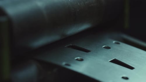 Industrielle Metallbiegemaschine zum Formen von Stahlplatten