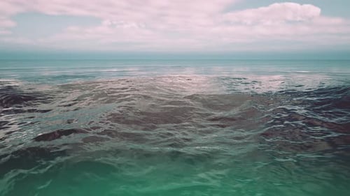 Serene Ocean Waters at Dawn