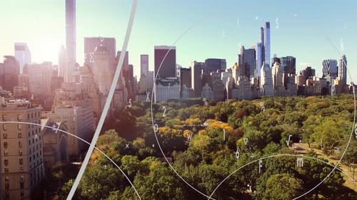 Smart City Connected Wireless AI Artificial Intelligence Cloud Computing