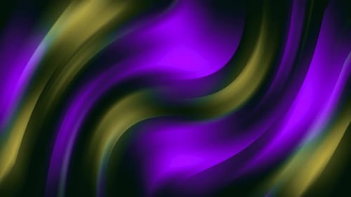 Abstract Background Flowing Purple Green Animation