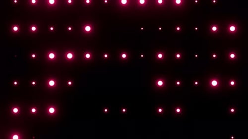 Pink Glowing Neon Ball Background Vj Loop Animation