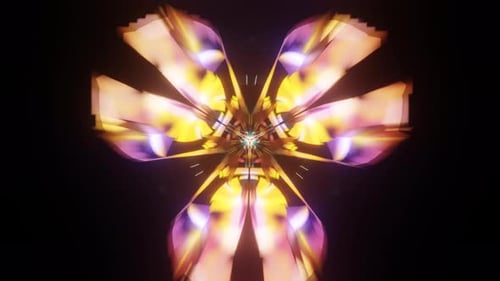 Intricate Sacred Geometry Patterns in a Trippy Animation