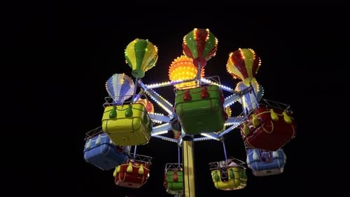 Freizeitpark Happy Times Place bei Nacht 06