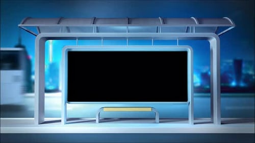 3D Sign Board for Banners, Advertisements, Hoardings, Flexes at Bus Stop