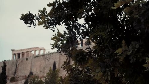 Temple of Acropolis in Athens, Greece