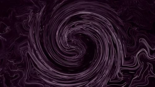 Dark Abstract Swirling Fluid Lines Background Loop