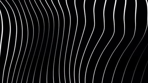 Animated Abstract Wavy Lines Dynamic Motion Background