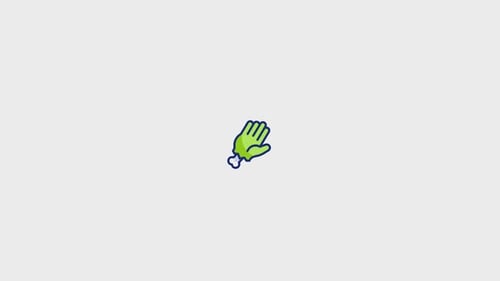 Hand Animated Icon