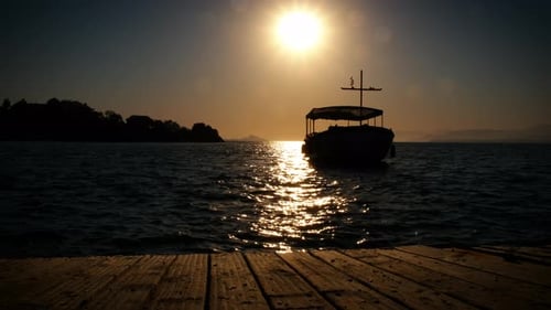 Fishing Boat at the Pier