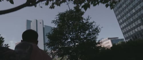 Athlet in einem Park